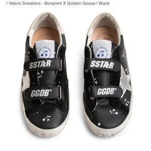 BONPOINT GOLDEN GOOSE VELCRO SNEAKERS
